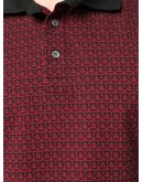 Gancini piqué polo shirt