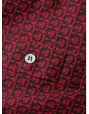 Gancini piqué polo shirt
