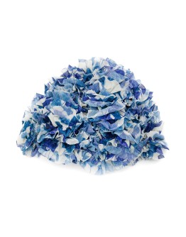 ruffled swim cap