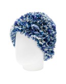 ruffled swim cap