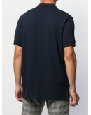 zebra patch polo shirt