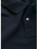 zebra patch polo shirt