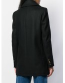 double-breasted peacoat