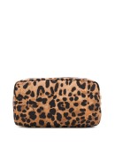 leopard print make-up bag