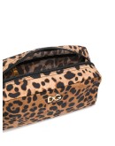 leopard print make-up bag