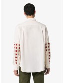 Albacore elbow appliqué shirt
