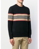 cashmere Icon stripe jumper