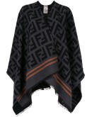 FF V-neck poncho
