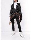 FF V-neck poncho