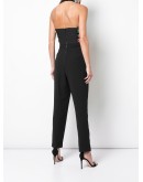 embellished strapless jumpsuit