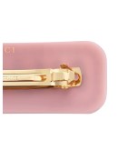 crystal logo hair clip