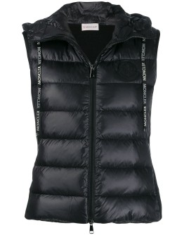 zip-up padded gilet