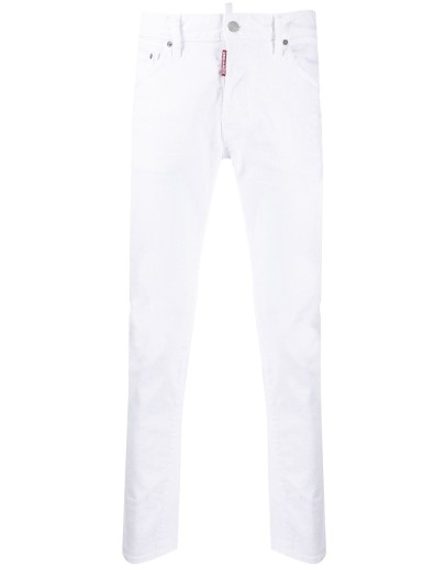 logo detail skinny jeans