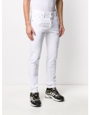 logo detail skinny jeans