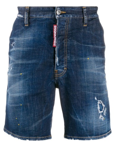 straight-fit shorts