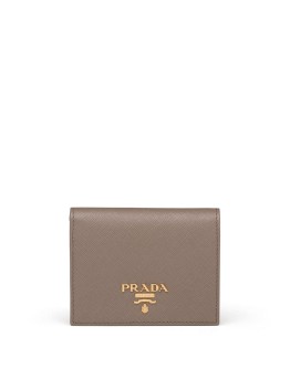 logo plaque small wallet