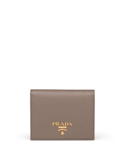 logo plaque small wallet