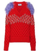 crystal embellished jumper