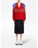 crystal embellished jumper