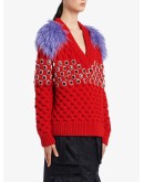 crystal embellished jumper