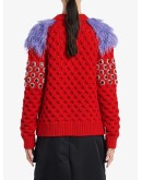 crystal embellished jumper