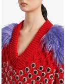 crystal embellished jumper