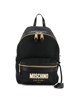 logo plaque backpack