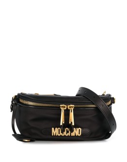 logo plaque belt bag