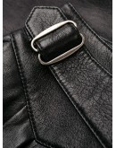  buckle-detail high-waist shorts