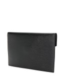 medium monogram plaque pouch