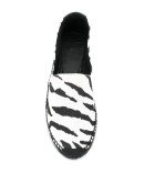 zebra print espadrilles