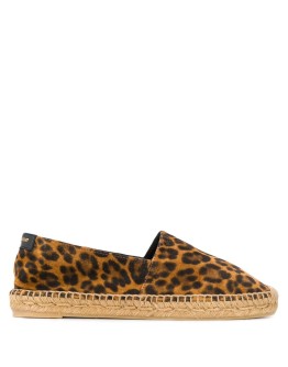 leopard print espadrilles