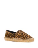 leopard print espadrilles