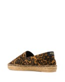 leopard print espadrilles