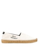logo-embroidered espadrilles