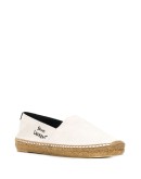 logo-embroidered espadrilles