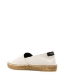 logo-embroidered espadrilles