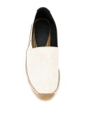 logo-embroidered espadrilles