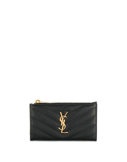 quilted Monogram card holder