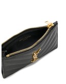 quilted Monogram card holder