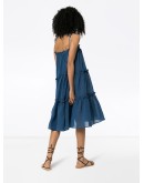 ruffled peasant dress