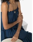 ruffled peasant dress