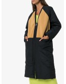 reversible zip-front coat