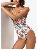 Ibiza shell print swimsuit