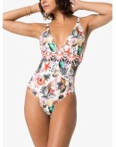 Ibiza shell print swimsuit