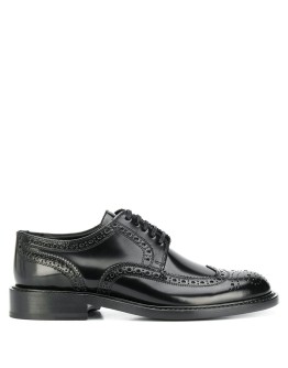 Army perforated derby shoes