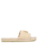 GG snakeskin trimmed espadrilles