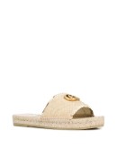 GG snakeskin trimmed espadrilles