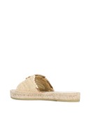 GG snakeskin trimmed espadrilles
