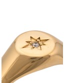 engraved star ring